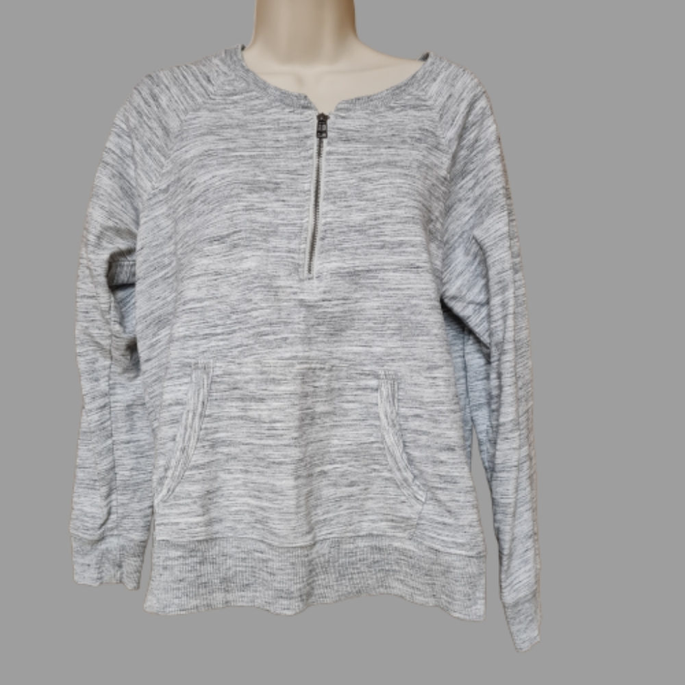 Sonoma gray 2 pocket lightweight sweatshirt